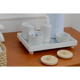 Kit Higiene Porcelana Montessoriano Bebê Bancada Unissex Enxoval K203 - 14