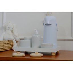 Kit Higiene Porcelana Montessoriano Bebê Bancada Unissex Enxoval K203 - 9
