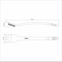 Ver imagem 3 de Escova Churrasco Cerdas Inox Cabo Preto 44cm Tramontina 26461100