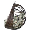 Ver imagem 2 de Balanço Ninho Suspenso Hungria em Alumínio e Fibra Sintética - Teto, Jardim, Área