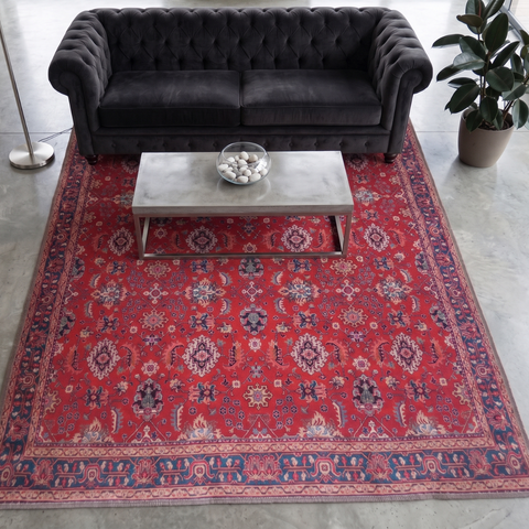 Tapete Classic Sala Quarto Antiderrapante 1,40x1,00 cm Grande Luxo