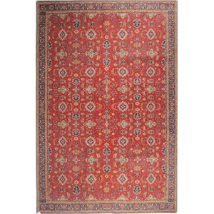 Tapete Tipo Persa Classic Red para Sala e Quarto