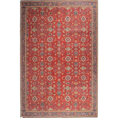 Tapete Tipo Persa Classic Red para Sala e Quarto