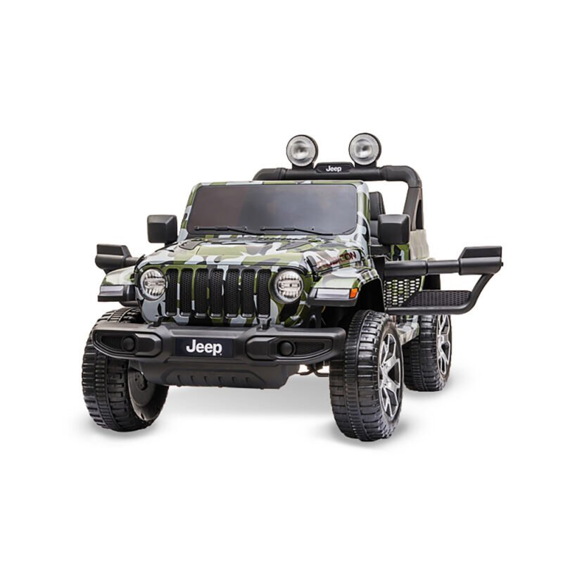 Jeep Wrangler Camuflado Bandeirante - Veículo Elétrico 12V - 3