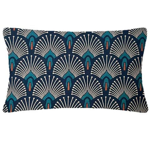Almofada Retangular Estampada Impermeável 50x28cm