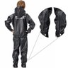 Capa de Chuva Infantil PVC Ajustavel Moto Motoqueiro com Capuz - 4