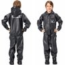 Capa de Chuva Infantil PVC Ajustavel Moto Motoqueiro com Capuz - 1