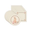 Ver imagem 1 de Kit Sousplat + Guardanapo Páscoa Cesta de Ovos Nsw 8 Peças com Base