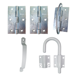 Kit Porta Camarão 0,60x2,10m Primer + Kit Ferragens Completo Branco - 319500558 + Ktc-306tb - 4