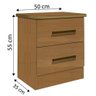 Mesa De Cabeceira Cronus D'Doro Móveis Cinamomo D'Doro Móveis - 3