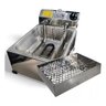 Fritadeira Elétrica a Óleo 7l Profissional + Escorredor:60/inox/220v - 3
