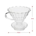 Ver imagem 3 de Cafeteira de Vidro com Jarra e Suporte Coador de Cafe 500ml