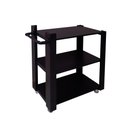 Ver imagem 4 de Carrinho Bar Adega Mesa Auxiliar De Apoio Churrasqueira Cozinha Sala Multiuso Preto