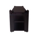 Ver imagem 6 de Carrinho Bar Adega Mesa Auxiliar De Apoio Churrasqueira Cozinha Sala Multiuso Preto