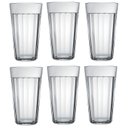 Ver imagem 1 de Jogo 6 Copo Americano em Vidro Long Drink 450ml Nadir