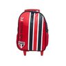 Mochila Infantil Escolar São Paulo De Rodinhas + Estojo Simples Spfc Listrado - Xeryus - 3