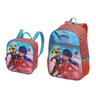 Kit Mochila Infantil Costas + Lancheira Miraculous LadyBug Pacific - Vermelho - 1