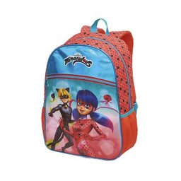 Kit Mochila Infantil Costas + Lancheira Miraculous LadyBug Pacific - Vermelho - 2