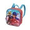 Kit Mochila Infantil Rodinha + Lancheira Miraculous LadyBug Pacific - Vermelho - 5