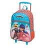 Kit Mochila Infantil Rodinha + Lancheira Miraculous LadyBug Pacific - Vermelho - 2