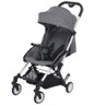 Carrinho de Bebê Up Gray (Cinza - Leve e Compacto) - Burigotto - 1