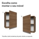 Ver imagem 4 de Armário Aéreo 50cm 1 Porta Rustic Glamy Madesa