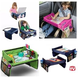 Mesa infantil Portátil dobravel casa e carro mesinha de atividades para crianças menino menina - 1