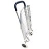 Carrinho de Compras Dobravel Aluminio Feira 2 Rodas Portátil - 6