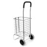 Carrinho de Compras Dobravel Aluminio Feira 2 Rodas Portátil - 5