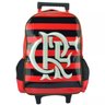 Mochila Escolar Rodinha Flamengo Mengao + Lancheira Térmica - Preto - 6