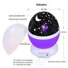 Luminária Abajur Projetor Bebe Criança Adulto Rotativa Estrelado Globo Noite Infantil Quarto - 2