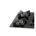 Ver imagem 3 de Fogão Cooktop Fischer 5q Gás Tripla Chama Infinity Mesa Vidro Preto