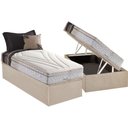 Ver imagem 1 de Cama Box Baú Crc Solteiro +Colchão Molas Bonnel American Herval 88