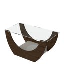 Ver imagem 4 de Mesa de Centro Onda Amendoa/Off White Artely