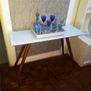 Ver imagem 2 de Aparador Laqueado com Vidro 1 Metro - Branco