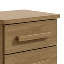 Ver imagem 3 de Kit 2 Mesas de Cabeceira Baião Amêndoa - Móveis Lopas