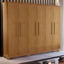 Ver imagem 2 de Guarda Roupa Casal 6 Portas 2 Gavetas Espanha Rufato