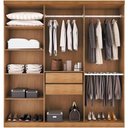 Ver imagem 3 de Guarda Roupa Casal 6 Portas 2 Gavetas Espanha Rufato
