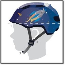 Capacete Infantil 9 Furos de Proteção Bike Skate Patins Bicicleta Menino Menina Luxo - 3 Capacete Infantil 9 Furos de Proteção Bike Skate Patins Bicicleta Menino Menina Luxo - 3