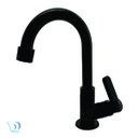 Ver imagem 1 de Torneira Lavatório Bancada Bica Móvel Banheiro Abs Preta 1098