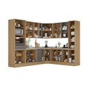 Ver imagem 3 de Cozinha Completa 13 Peças com Espaços para Micro-ondas e Tampos Slim Luciane Móveis