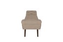 Ver imagem 5 de Puff Recamier Decorativo Tamanho Casal com Tachas 140 cm Santorini P05 Veludo Bege - Lyam Decor