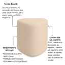 Ver imagem 4 de Puff Triangulo Trevi Decorativo Organico Tecido em Boucle