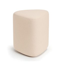 Puff Triangulo Trevi Decorativo Organico Tecido em Boucle - 2