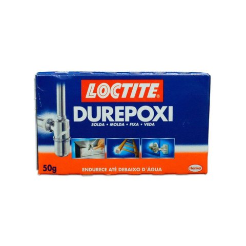 Durepoxi Henkel Cinza Conserta Tudo Resistência Máxima 50gr