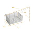 Ver imagem 2 de Cesto Retangular Multiuso 85x175x235mm Para Fritadores SFG112 SFG212 SFE112 SFE212 - Venâncio