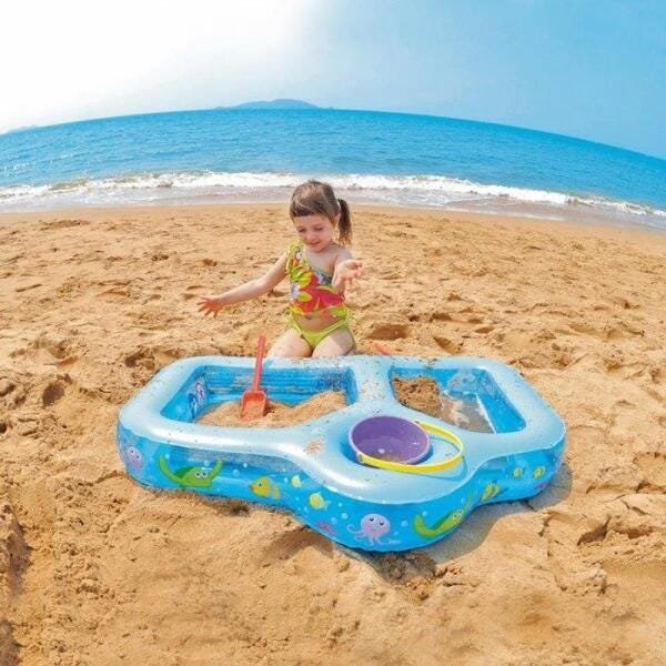 Piscina Inflável 3 Divisórias Para Praia 21L - Wellmix - 2