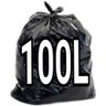 Saco de Lixo 100 Litros Reforçado 100 Unidades Fabricante - 1