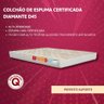 Colchão Espuma Queen Orthocrin Diamante D45 - 158x198x20 - 2