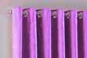 Ver imagem 3 de Cortina Jacquard Luxo em Tecido Semi Blackout Sala 4,00x2,80:lilas